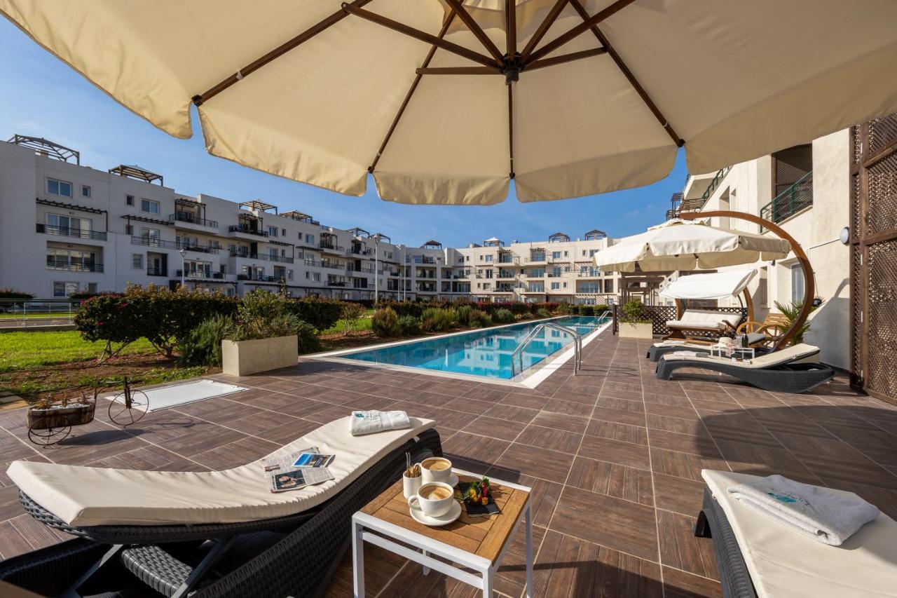Thalassa Beach Family & Waterpark Resort Vokolidha Buitenkant foto